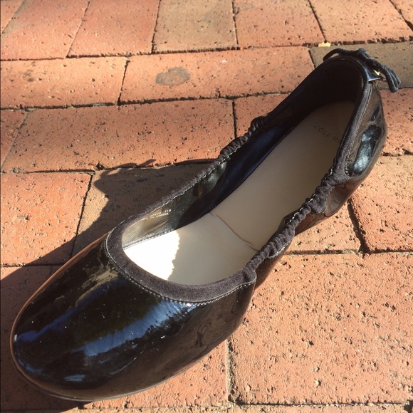Cole Haan patent leather flats