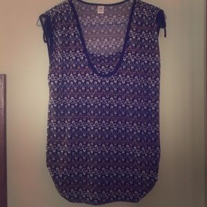 Japanese Weekend Nursing Maternity Top Tunic L