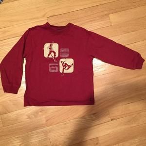 Kenneth Cole dark red long sleeve shirt