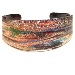 Gorgeous Multicolored Glass Bracelet
