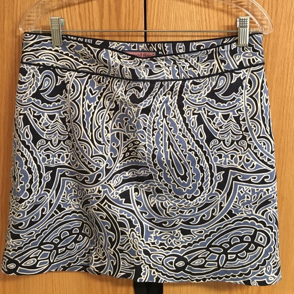 Vineyards Vines Nautical Print Skirt