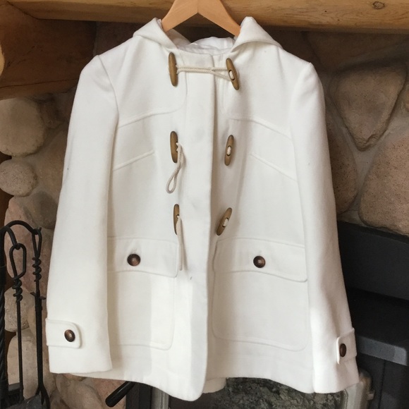 ASOS toggle coat with hood