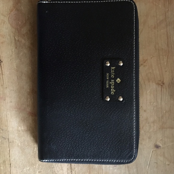 Kate Spade Black Leather handbag and wallet - Picture 3 of 4