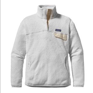 📍FLASH SALE 📍 white Patagonia re-tool fleece