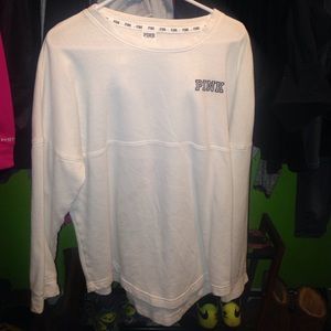 PINK VICTORIA SECRET LONG SLEEVE CAMPUS