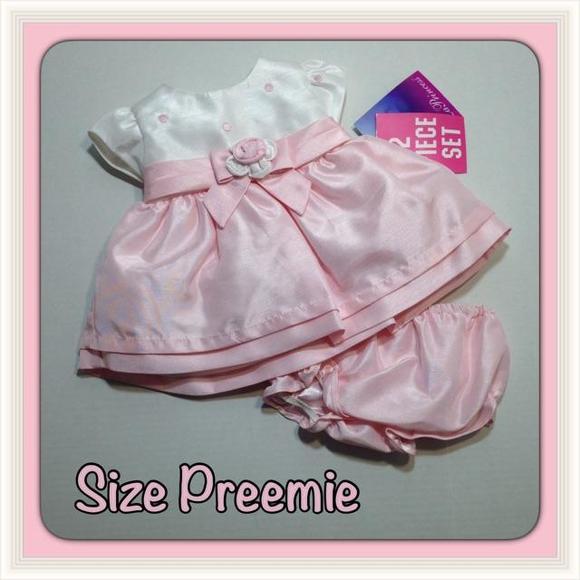 preemie white dress