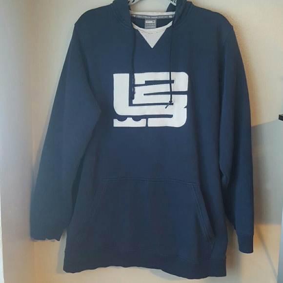 Men's Nike Navy Blue Hoodie