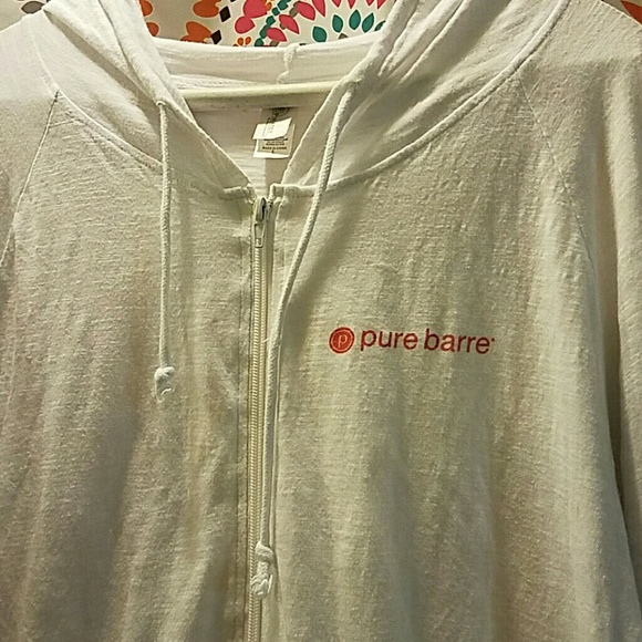 Pure Barre Hooded Zip up