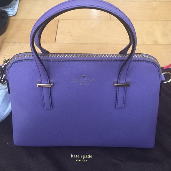 kate spade Handbags - Kate Spade Light Purple Cedar Street Maise Satchel