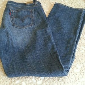 LEVI'S 8505 STRAIGHT LEG JEANS