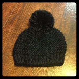 Knit Hat with Pompom