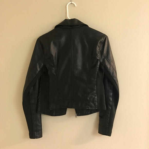 Faux leather jacket - Picture 2 of 4