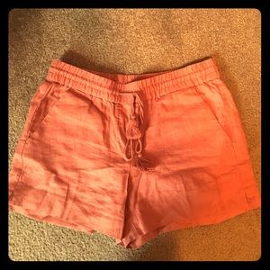 Linen shorts