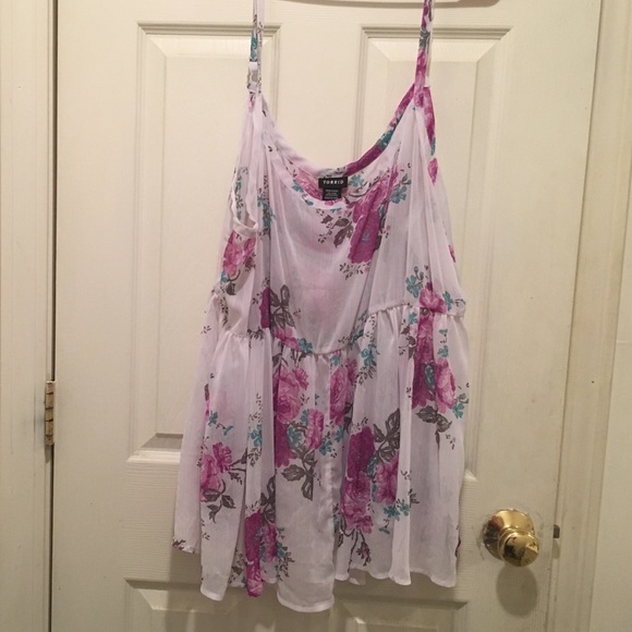 White dressy tank top.