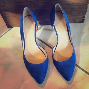 BCBG Blue heels