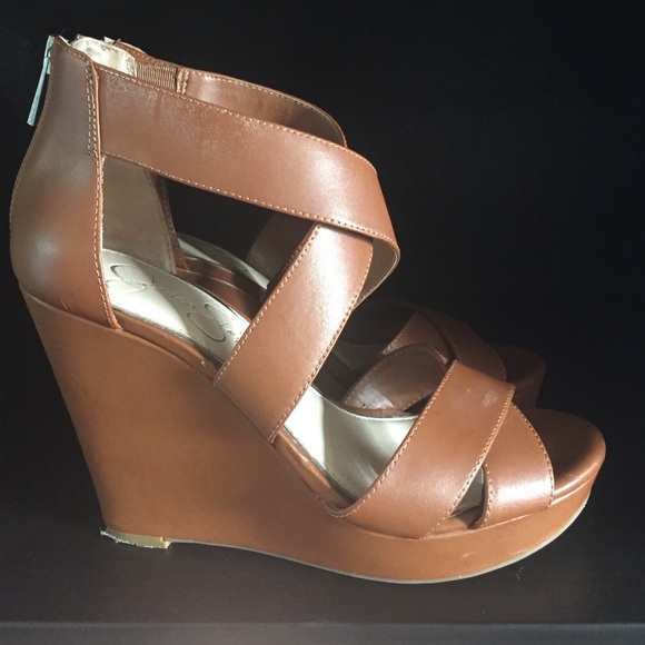 Jessica Simpson Wedges - WORN ONCE