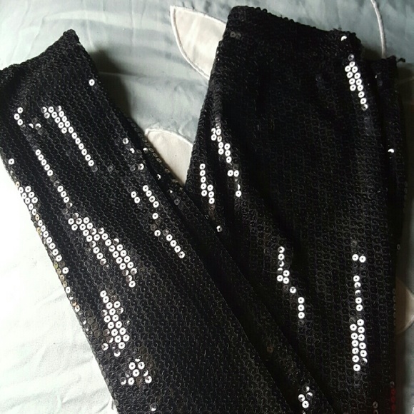 Sequin leggings