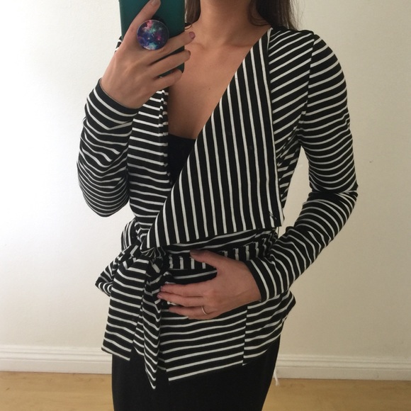 Best stripe fall blazer