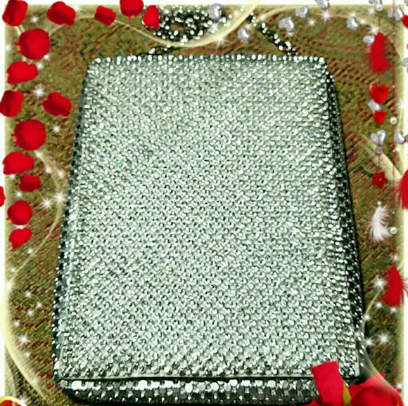 New Cebu Rhinestone Metal Mesh Purse - Picture 2 of 4