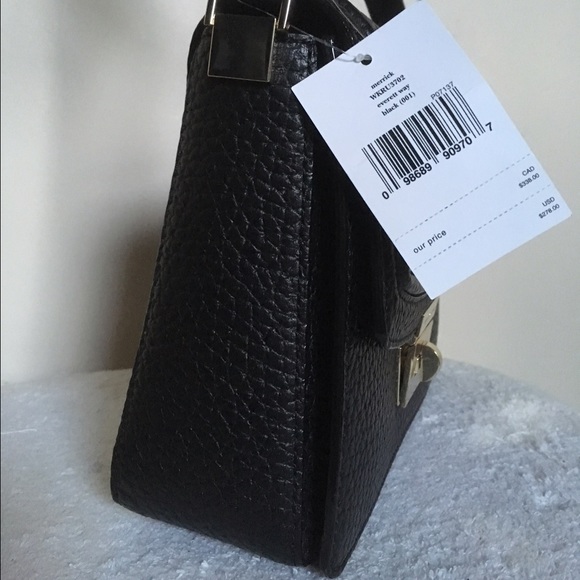 Kate Spade blk leather Merrick mini crossbody NWT - Picture 2 of 4