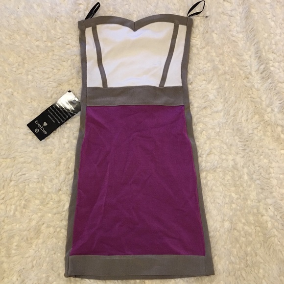 • BEBE bodycon mini dress  Xs with tags - Picture 1 of 3