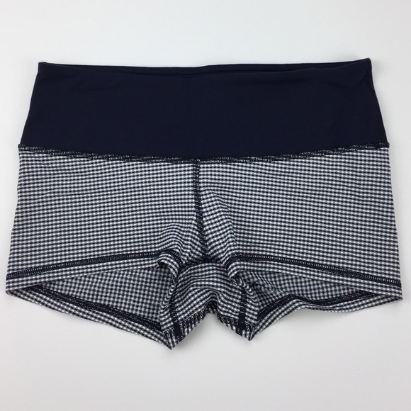 lululemon athletica Pants - Lululemon Inkwell Gingham Boogie Shorts