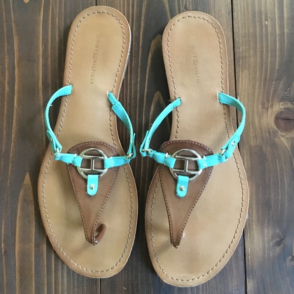 SALE!! Tommy Hilfiger flip flops.