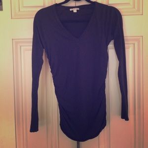 James Peres Black V Neck Shirt Size Small 2