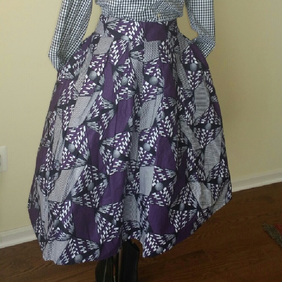 Lily skirt ankara print - Picture 2 of 4