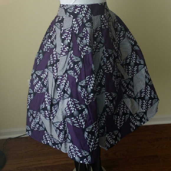 Lily skirt ankara print - Picture 3 of 4