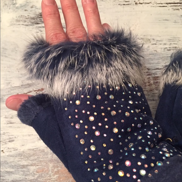 Vegan Faux Suede Gloves