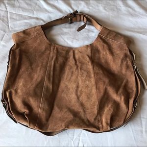 BDG suede belted bag