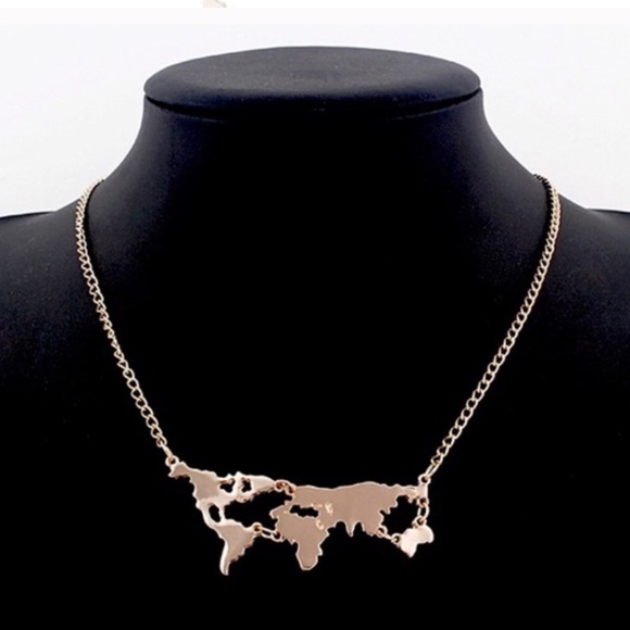 Urban Outfitters Jewelry - Map Necklace NWT✨
