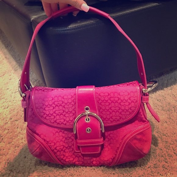 Pink Coach Purse