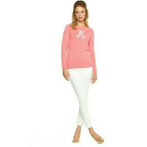 Lilly Pulitzer Marielle sweater w/ K monogram NWT