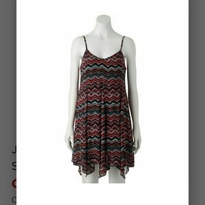 NWT Lily Rose Handkercheif Swing Dress XL