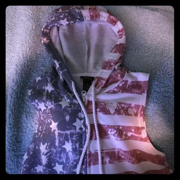 American Flag vest/jacket
