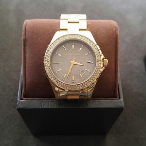 Michael Kors Gold Stainless Steel Women's Watch MK