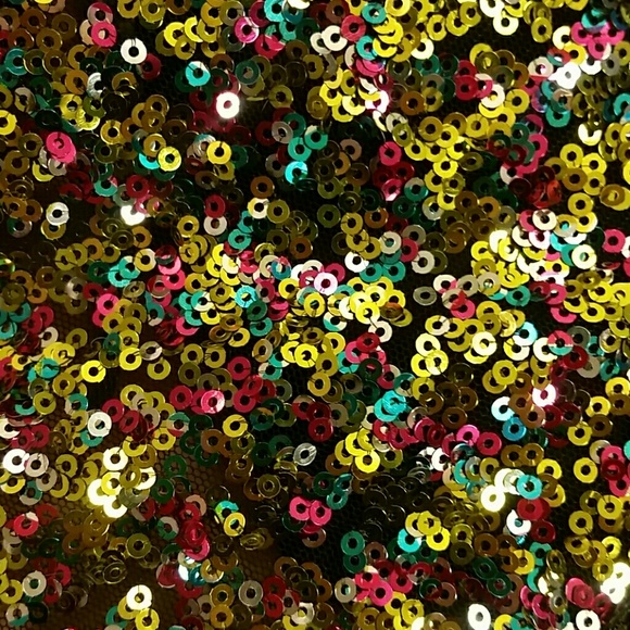 Nasty Gal Sequin Skater Dress (xs) - Picture 3 of 3