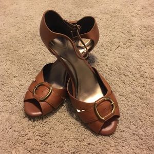 Lands' End Leather Sandals