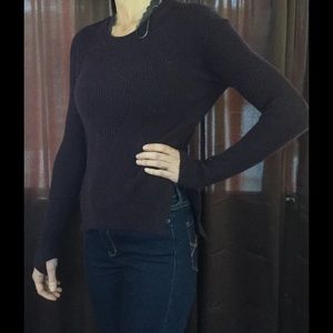 Lulu lemon Seva Sweater thumb hole high low