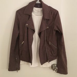 Forever 21 cotton biker jacket