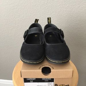 Black canvas maryjane Carnaby Docs
