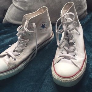 White high top converse