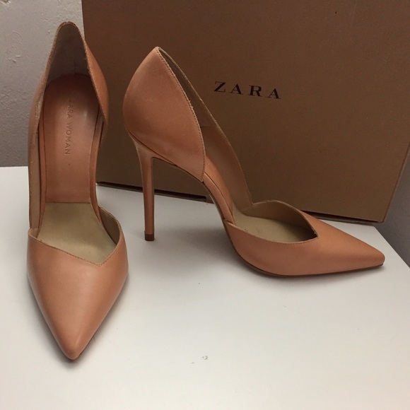 zara nude shoes