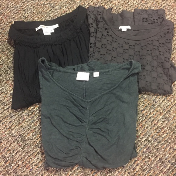 Neutral blouse bundle! Max Studio, GAP, Vintage!