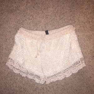 Crochet shorts from RetroSpection