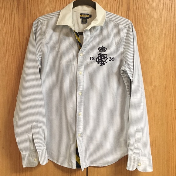 Rugby Ralph Lauren Pinstriped buttondown