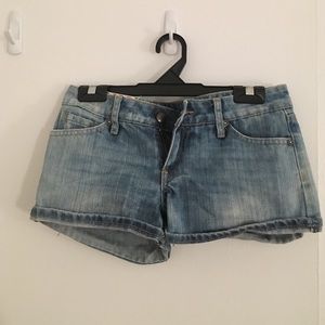 Mango denim shorts
