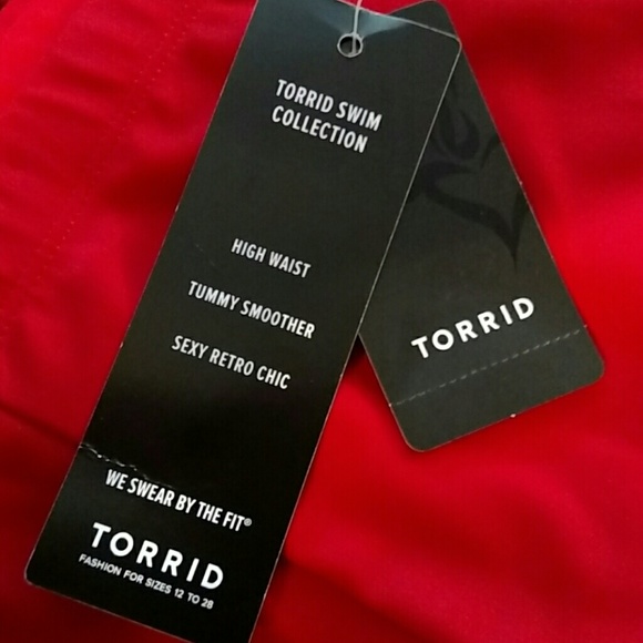 Torrid High Waist Swimsuit Bottom Retro 4x xxxxl - Picture 2 of 5